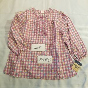 Oshkosh girls size 12 floral blouse nrw